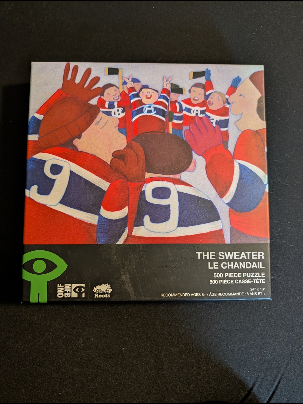 Roots The Sweater Puzzle - Montreal Canadiens - 500 Piece